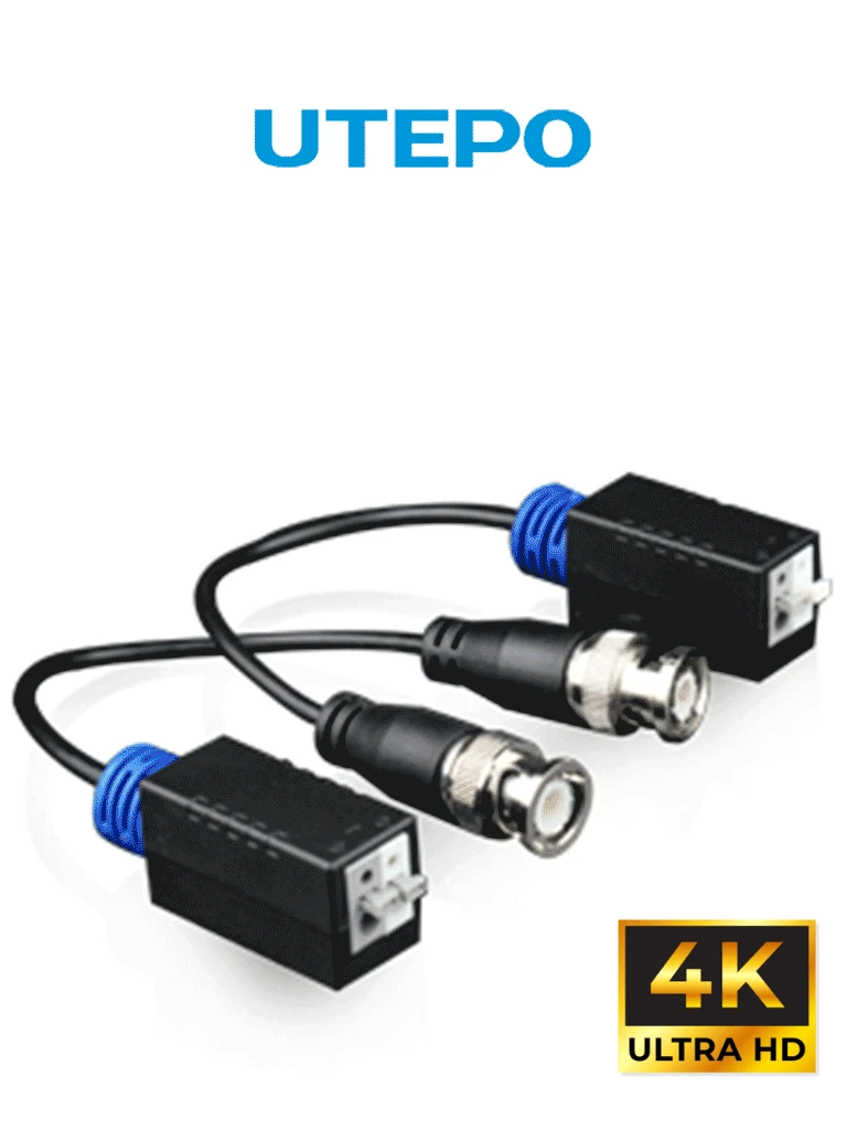 [UTP101P-HD] Video Baluns 8MP UTP101P-HD